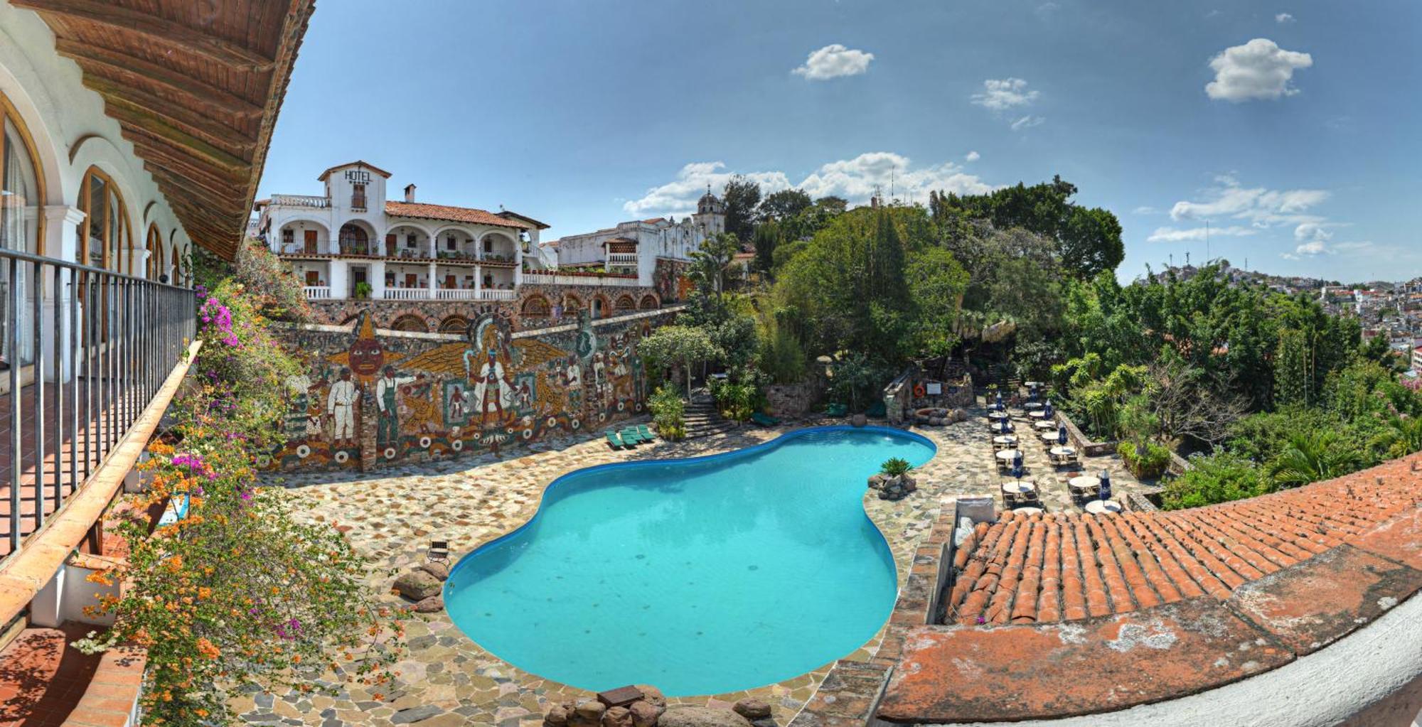 Posada De La Mision, Hotel Museo Y Jardin Taxco de Alarcon Zewnętrze zdjęcie