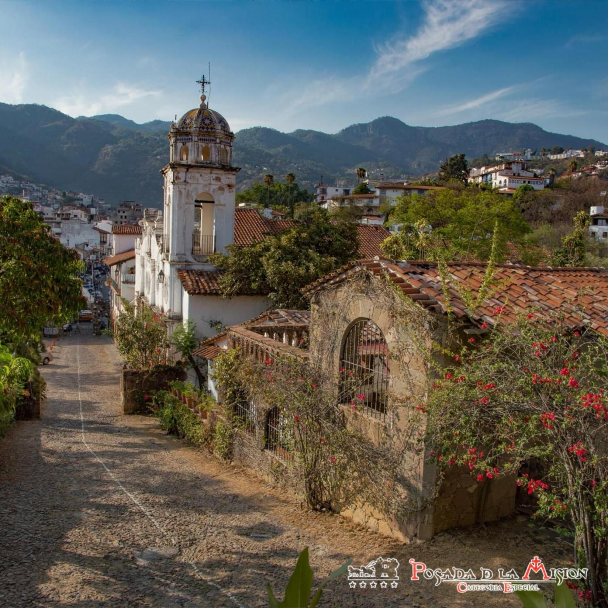 Posada De La Mision, Hotel Museo Y Jardin Taxco de Alarcon Zewnętrze zdjęcie